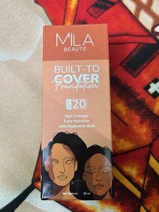 Mila Beaute Built-To-Cover Foundation