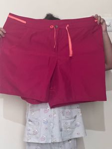 Pink Quecha Shorts