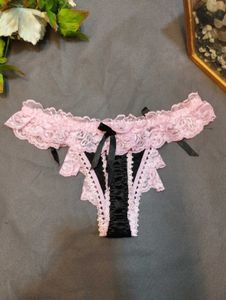 Stylish Lace G-string Panty 🌸