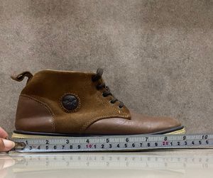 Mochi - Pure Leather Ankle Boots (foot size 3)