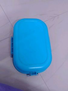 Blue Lunch Box,used