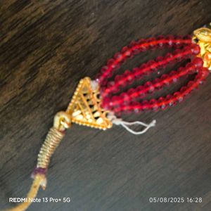 Peacock Beaded Necklace