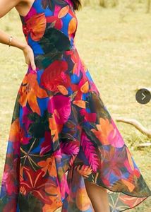 Floral Printed Shoulder Straps
