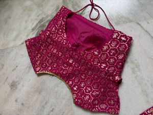 Rani Pink Lehenga Choli Set
