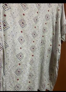 Cotton Printed Free Size Kurta &amp; Dupatta
