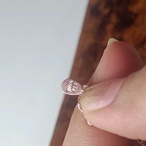Giva Real Silver Rose Gold Heart Combo Set
