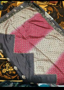 Printed Saree Set Combo