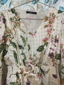 Floral Print Mini Dress