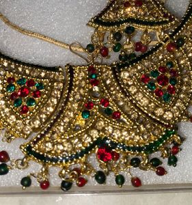 Bridal Multicoloured Necklace Set