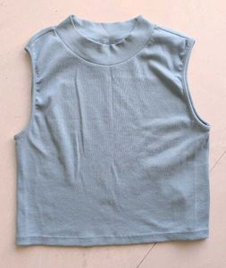Tokyo Talkies Sleeveless High Neck Top
