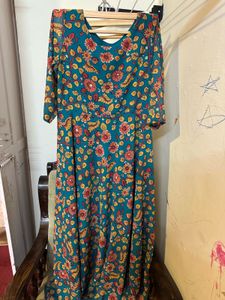 Floral Print Kurti Set