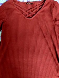 Long Sleeves Roadster Top