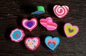price drop!! 39 FANCY ERASERS