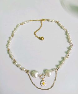 Summer Pearl Necklace (⁠๑⁠♡⁠⌓⁠♡⁠๑⁠)