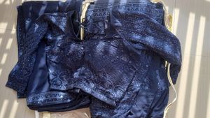 Blue Party Wear Lahnga