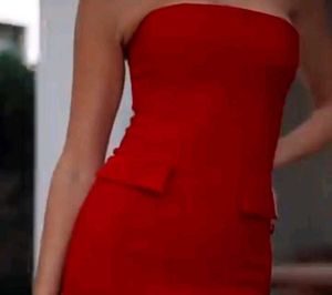 Bandeau Strapless Mini Dress