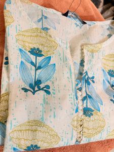 Floral Print Kurta