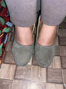 Sparkling Silver Occasion Shoes