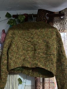 Vintage Style Cropped Jacket