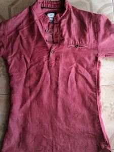 Maroon Casual Shirt