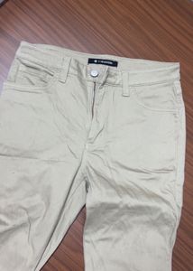 bootcut khaki color pants
