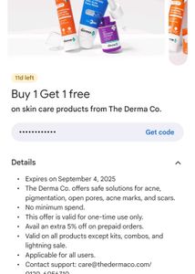 The Derma Co. BOGO Offer