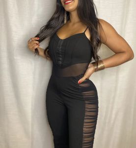 FashionNova Mesh Sexy Jumpsuit ❤️‍🔥| Ruched