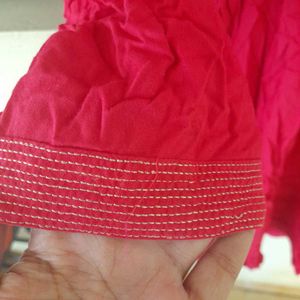 Pink Cute Kurtha