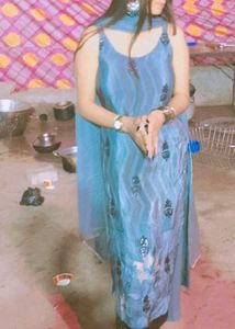 Long Kurti Pant Suit.