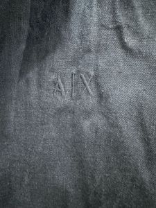 Armani Exchange Blue Linen Shirt