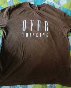 Brown Oversized Tshirt