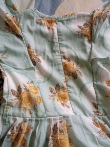 Floral Print Girls Dress