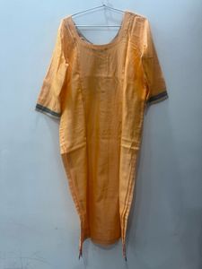 Elegant Peach Kurta