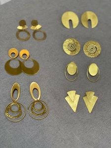 Anti Tarnish Brass Earrings