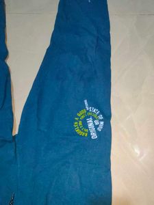 girls Blue Track Pants
