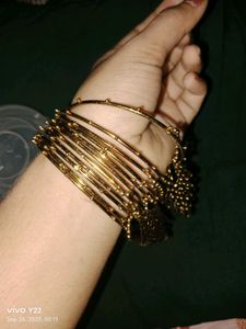 Gold Bangle Set