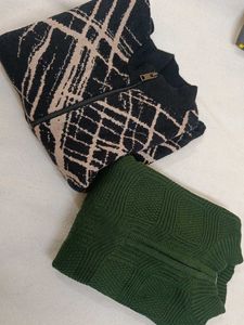 Unisex Stylish Knit Sweaters - Set of 2