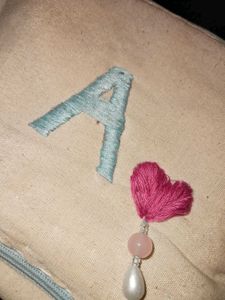 Custom Initial Pouch