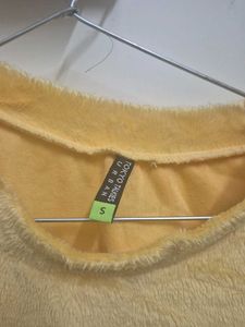 Yellow Winter Top