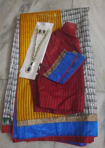 Elegant Art Silk Saree With Blouse