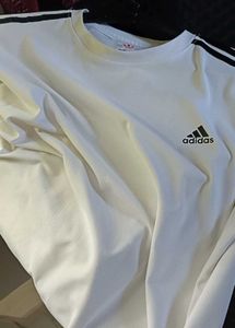 Adidas White T-Shirt