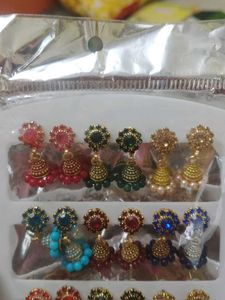 Jhumka Earring Set