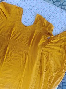 Mustard Yellow Salwar Kameez Suit