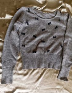 Cute Bow Sweater