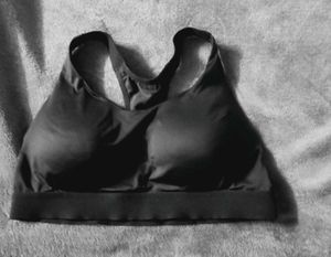 Decathlon Black Sports Bra