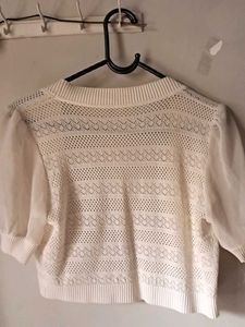 Crochet Knit Cardigan
