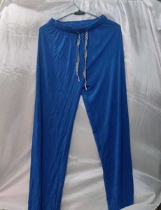 Blue Casual Comfortable Palazo