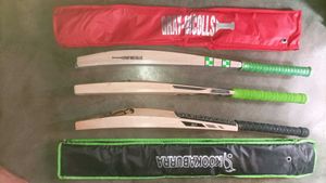 English Willow Mens 3 bats Kookaburra² and GN¹
