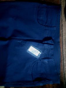 Navy Blue Denim Jeans