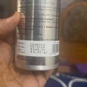 BBLUNT Dry Shampoo
